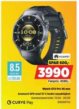POWER Watch GT6 Pro 46 mm tilbud