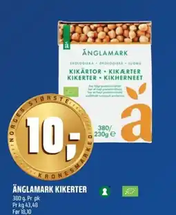 Coop Obs Änglamark kikerter tilbud