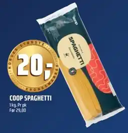 Coop Obs Coop spaghetti tilbud
