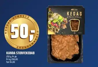 Coop Obs Kanda storfekebab tilbud