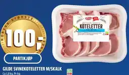 Coop Obs Gilde svinekoteletter m/skalk tilbud
