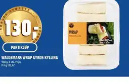 Coop Obs Waldemars wrap gyros kylling tilbud