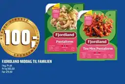 Coop Obs Fjordland middag til familien tilbud