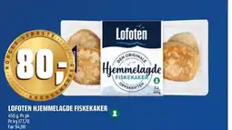 Coop Obs Lofoten hjemmelagde fiskekaker tilbud