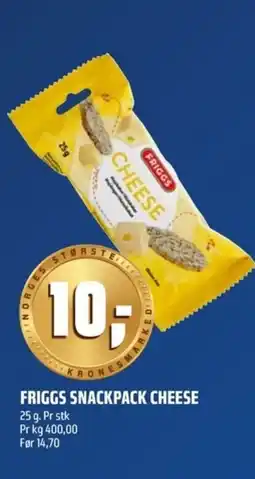 Coop Obs Friggs snackpack cheese tilbud