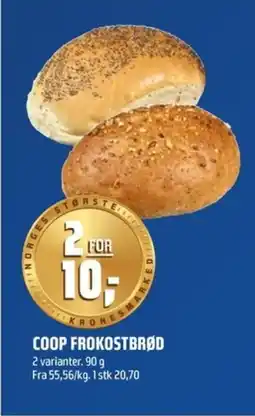 Coop Obs Coop frokostbrød tilbud