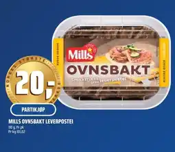 Coop Obs Mills ovnsbakt leverpostei tilbud