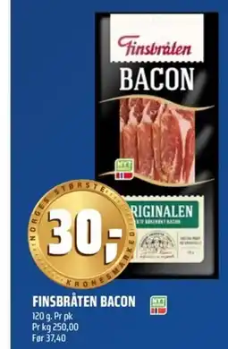 Coop Obs Finsbråten bacon tilbud