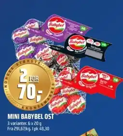 Coop Obs Mini babybel ost tilbud