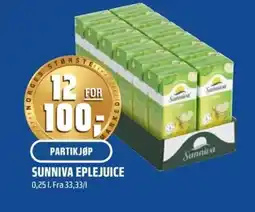 Coop Obs Sunniva eplejuice tilbud