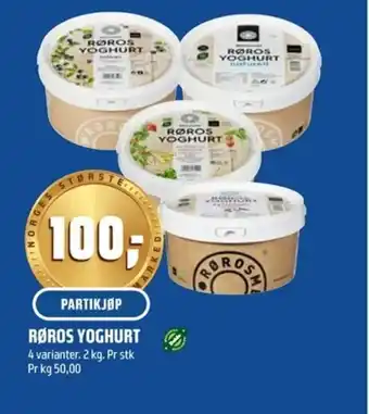 Coop Obs Røros yoghurt tilbud