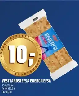 Coop Obs Vestlandslefsa energilefsa tilbud