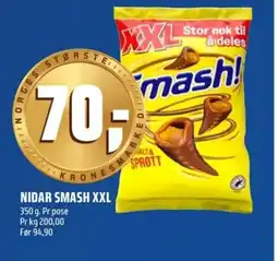Coop Obs NIDAR SMASH XXL tilbud
