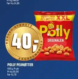 Coop Obs Polly peanøtter tilbud