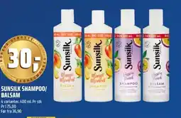 Coop Obs Sunsilk shampoo/ balsam tilbud