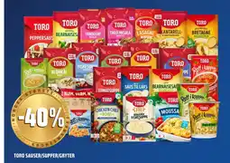 Coop Obs Toro sauser/supper/gryter tilbud