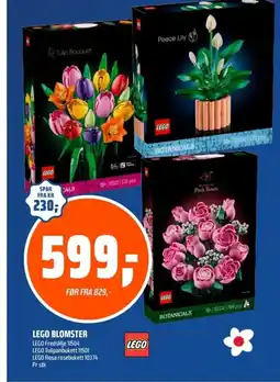 Coop Obs Lego blomster tilbud