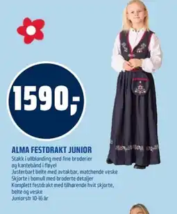 Coop Obs Alma festdrakt junior tilbud