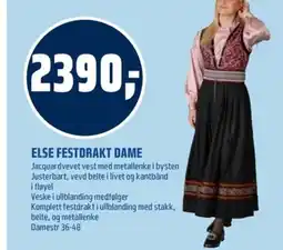Coop Obs Else festdrakt dame tilbud