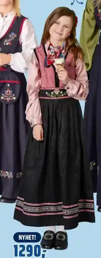 Coop Obs Hanna festdrakt junior tilbud