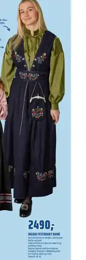 Coop Obs Ingrid festdrakt dame tilbud