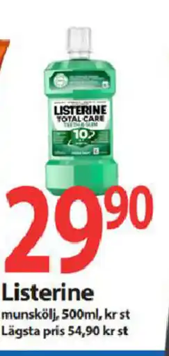 MaxiMat Töcksfors Listerine tilbud