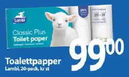 MaxiMat Töcksfors Lambi Toalettpapper tilbud