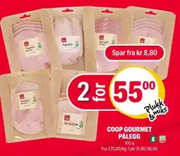 Coop Extra Coop gourmet pålegg tilbud