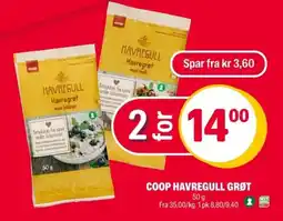 Coop Extra Coop havregull grøt tilbud