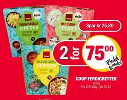 Coop Extra Coop ferdigretter tilbud