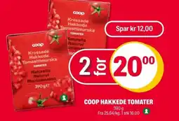Coop Extra Coop hakkede tomater tilbud