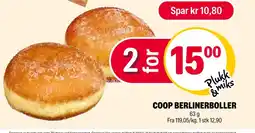 Coop Extra Coop berlinerboller tilbud