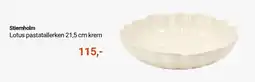 Kitch'n Stiernholm Lotus pastatallerken krem tilbud