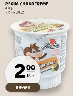 Scandinavian Park REXIM CHOKO CREME, EUR 2 tilbud
