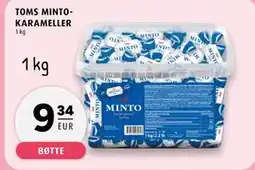 Scandinavian Park TOMS MINTO-KARAMELLER, EUR 9.34 tilbud