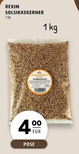 Scandinavian Park REXIM SOLSIKKEKERNER, EUR 4 tilbud