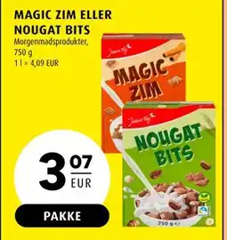 Scandinavian Park MAGIC ZIM ELLER NOUGAT BITS, EUR 3.07 tilbud