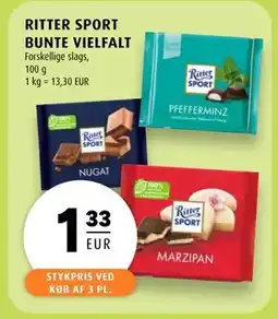 Scandinavian Park RITTER SPORT BUNTE VIELFALT, EUR 1.33 tilbud