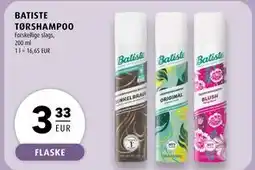 Scandinavian Park BATISTE TØRSHAMPOO, EUR 3.33 tilbud