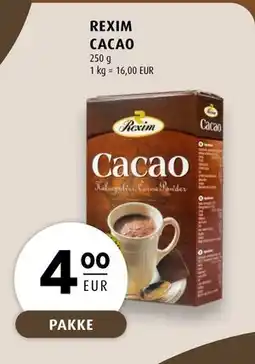 Scandinavian Park REXIM CACAO, EUR 4 tilbud