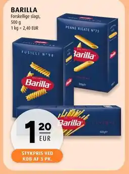 Scandinavian Park BARILLA, EUR 1.2 tilbud