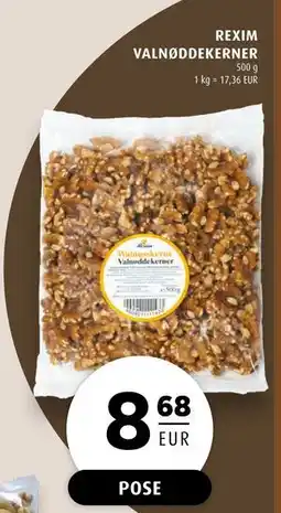 Scandinavian Park REXIM VALNØDDEKERNER, EUR 8.68 tilbud
