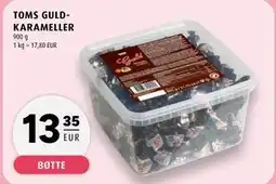 Scandinavian Park TOMS GULD-KARAMELLER, EUR 13.35 tilbud