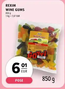 Scandinavian Park REXIM WINE GUMS, EUR 6.01 tilbud