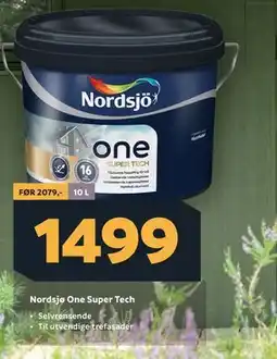 Megaflis Nordsjø One Super Tech tilbud