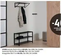 Bohus STORD Hattehylle tilbud