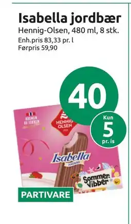 Joker Isabella jordbær tilbud