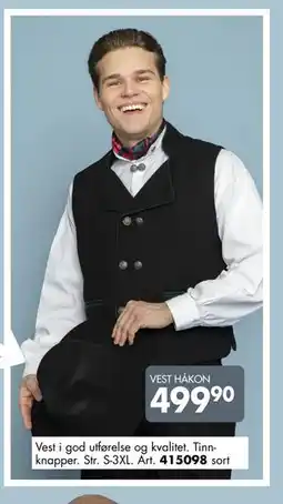 Sparkjøp VEST HÅKON tilbud