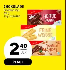 Scandinavian Park CHOKOLADE, EUR 2.4 tilbud