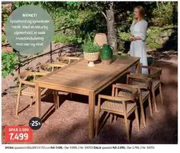 Bohus SPORA spisebord tilbud